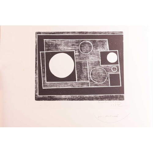 62 - Ben Nicholson (British 1894 - 1982) Five Circles † signed and dated in pencil 'Ben Nicholson/1934' (... 