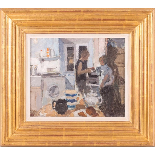 87 - Bernard Dunstan R. A., R. W. A., N. E. A. C. (British 1920 - 2017) The Kitchen II † initialled 'BD' ... 