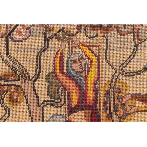 97 - Marjorie Gertler (née Hodgkinson, later Kostenz) (British 1902-1979) Fruit Pickers † wool needlework... 