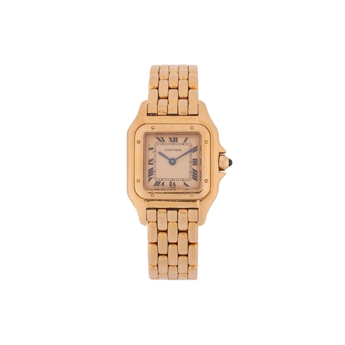 308 - Cartier Panthere Ladies Wristwatch Serial: 6669115681 Year: 1990s Case Material: 18 Carat Gold Case ... 