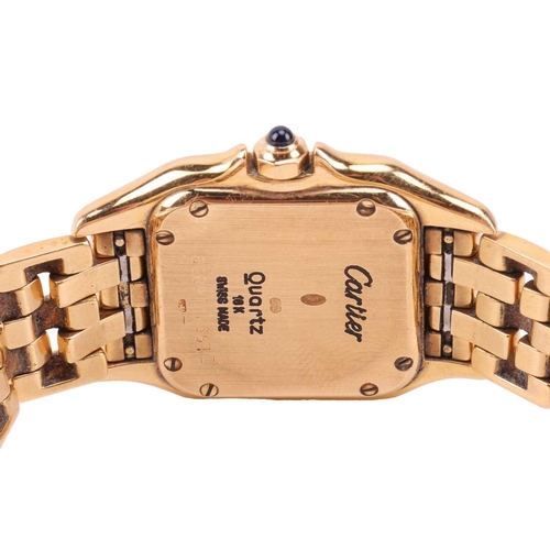 308 - Cartier Panthere Ladies Wristwatch Serial: 6669115681 Year: 1990s Case Material: 18 Carat Gold Case ... 