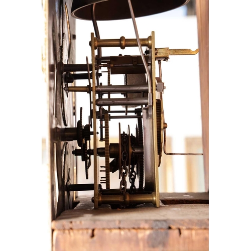 151 - Thomas Lister of Luddendon (Yorkshire) an 18th century 30-hour longcase clock, with brass dial, and ... 