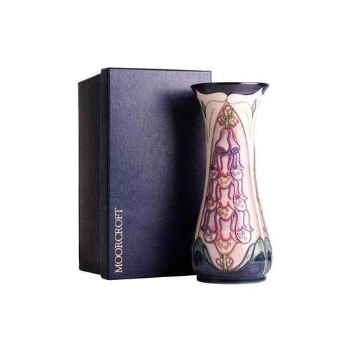 170 - Four pieces of contemporary Moorcroft, comprising an 'Inglewood' pattern vase, designed by Philip Gi... 