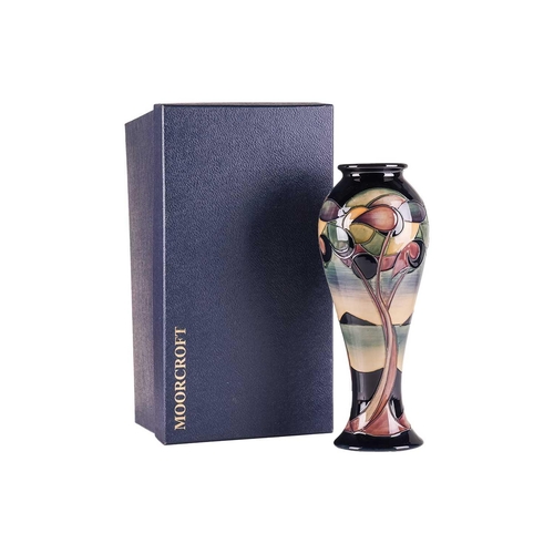 174 - Four boxed contemporary Moorcroft vases, comprising a large 'African Bride' pattern vase, limited ed... 