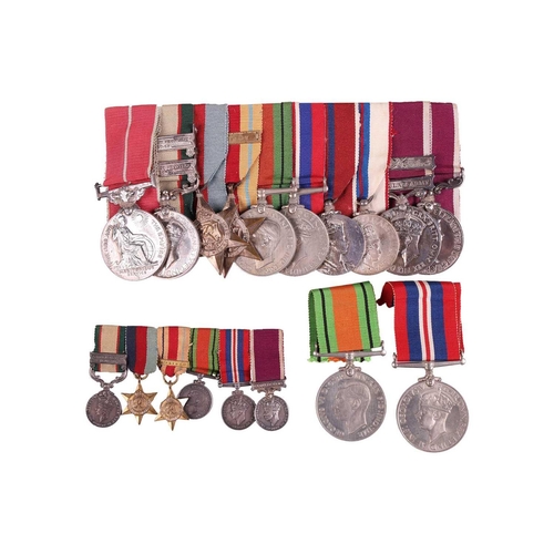 230 - A 1939-45 medal group to Cpl John Middleton, Princes of Wales Own Yorkshire Regiment (Green Howards)... 