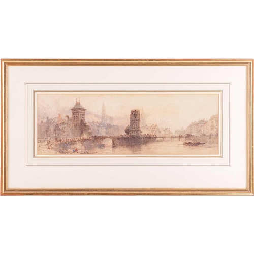 31 - Paul Marney (1829-1914) French, a pair of Continental townscapes, signed 'Paul Marney' (lower left) ... 