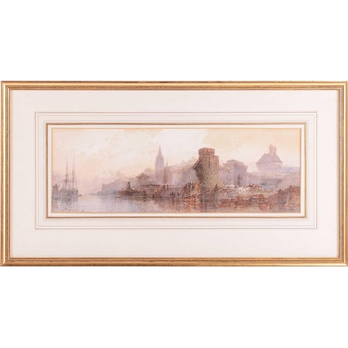 31 - Paul Marney (1829-1914) French, a pair of Continental townscapes, signed 'Paul Marney' (lower left) ... 