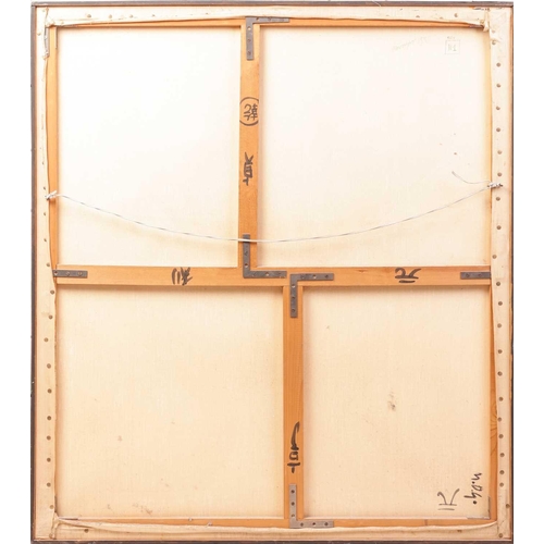 39 - † Attributed to Mario De Grossi (1925 - 1999), 'N1' (Abstract), bears signature and dated 1973 verso... 