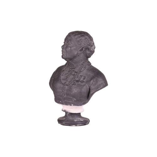 127 - After Victor Gleichen, a rare plaster bust of Mary Jane Seacole (1805 - 1881), the Jamaican-born nur... 