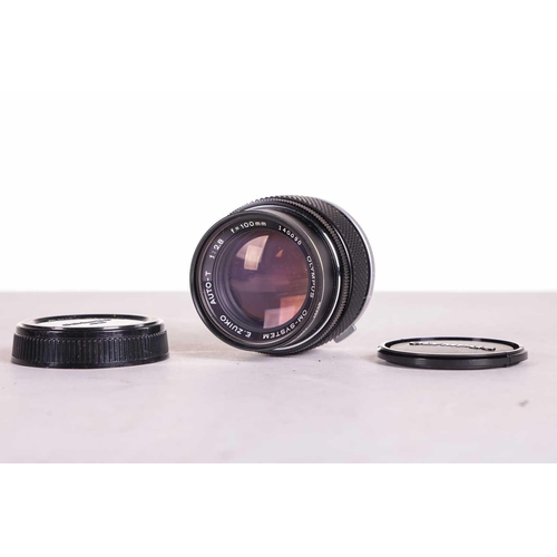 147 - A large collection of Olympus OM System camera lenses, comprising: Zuiko Auto-Macro 135mm F4.5, Zuik... 