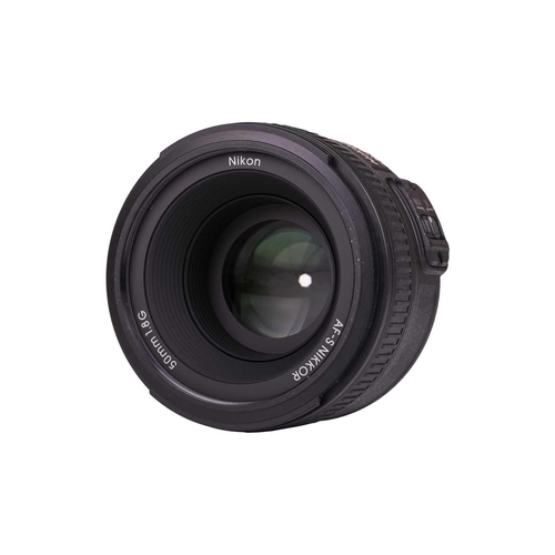 154 - A Nikon AF-S Nikkor Lens, 50mm f/1.8G, together with a Nikkor AF-S 35mm f/1.8 G ED, and a Nikon Wire... 