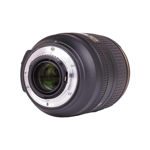 156 - A Nikon AF-S Nikkor Lens, 24-120mm f/4G ED VR, with lens hood, front and back covers and carry bag, ... 