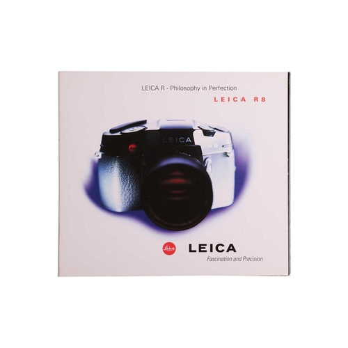 167 - A Leica R8 SLR Camera, 2000, black, serial no. 2476807, in original box with warranty paperwork (now... 