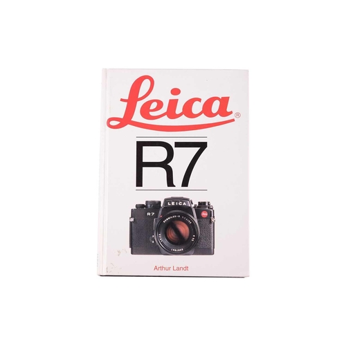 168 - A Leica R7 'Chrome' SLR Camera, made in Germany, serial no 1924520, 1992, with original box and pape... 