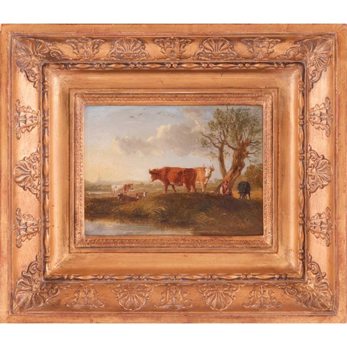 39 - Follower of William Samuel Howitt (British c.1765 0 1822) Duck Shooting oil on panel framed 23 x 30 ... 