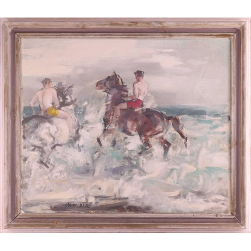 7 - † Edmund Blampied (British 1886-1966) Surf Riders signed 'Blampied' (lower left), signed and titled ... 