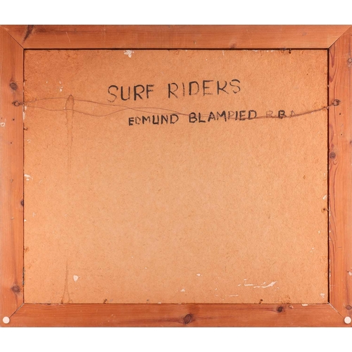 7 - † Edmund Blampied (British 1886-1966) Surf Riders signed 'Blampied' (lower left), signed and titled ... 