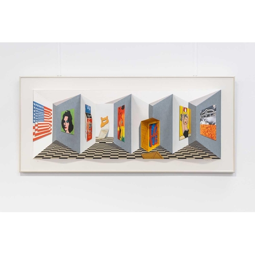 82 - † Patrick Hughes (British b.1939) Pop (2008) signed and numbered '11/45' in pencil hand-painted 3D m... 