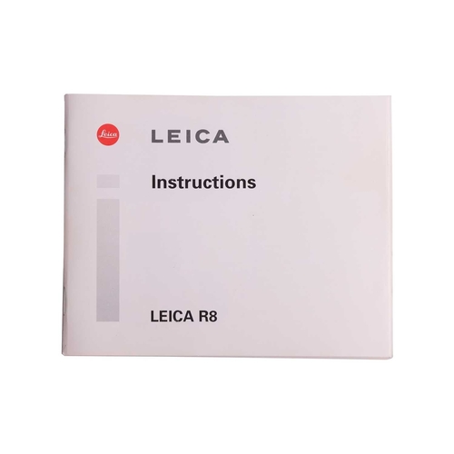 152 - A Leica R8 SLR Camera, 2000, black, serial no. 2476807, in original box with warranty paperwork (now... 