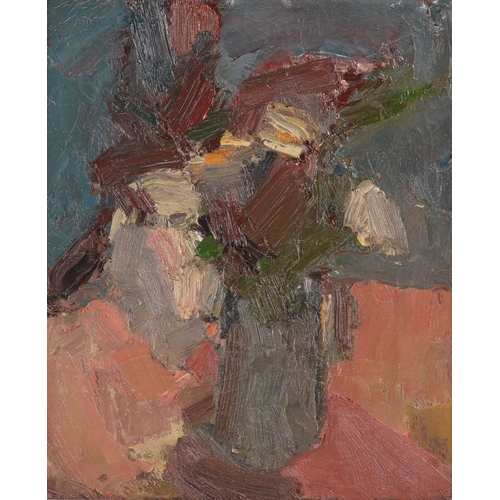 24 - † Arthur Neal (British b.1951) Small Flowers unsigned oil on canvas size30 x 25.5 cm, framed 45 x 50... 