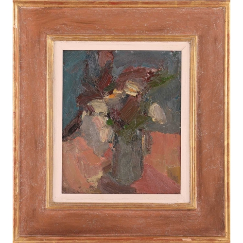 24 - † Arthur Neal (British b.1951) Small Flowers unsigned oil on canvas size30 x 25.5 cm, framed 45 x 50... 