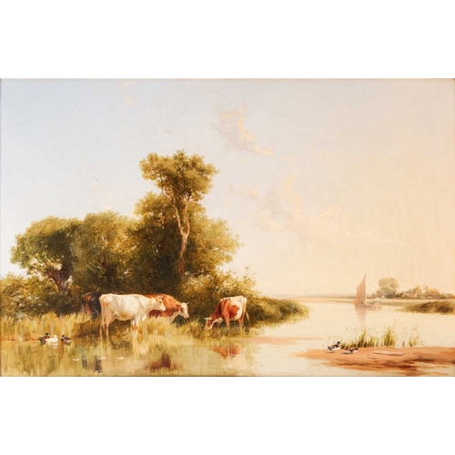 25 - Thomas Francis Wainewright (British 1794 - 1883) 'Canterbury Meadows' signed and dated 'T.F. Wainewr... 