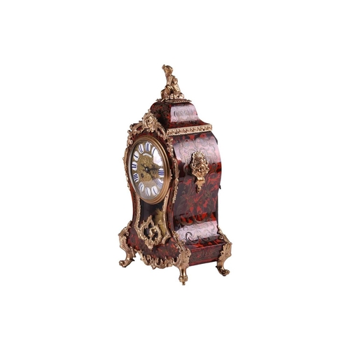 74 - A Louis XV-style red Boulle 