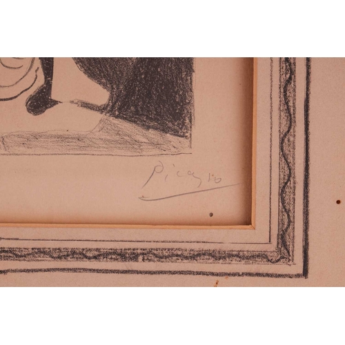65 - Pablo Picasso (Spanish 1881-1973) Scene d'Interieur (Bloch 74) lithograph, 1926, signed in pencil an... 