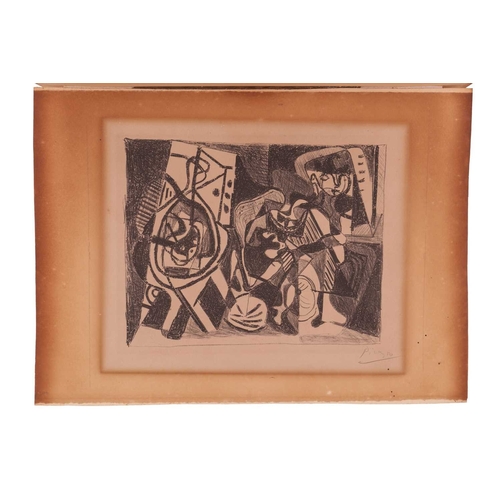 65 - Pablo Picasso (Spanish 1881-1973) Scene d'Interieur (Bloch 74) lithograph, 1926, signed in pencil an... 