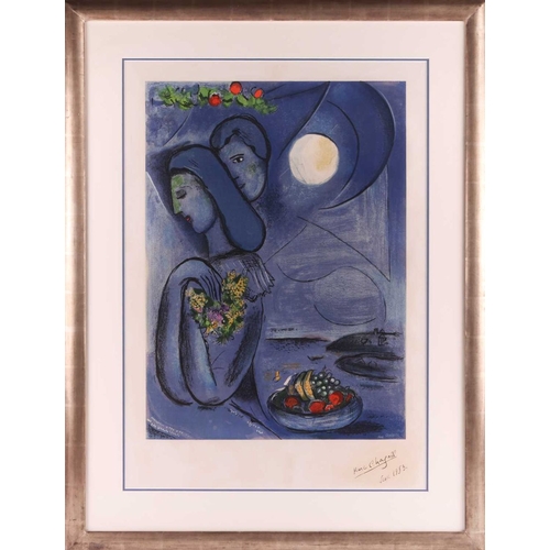 Marc Chagall (Russian/French 1898-1986) Saint-Jean-Cap-Ferrat