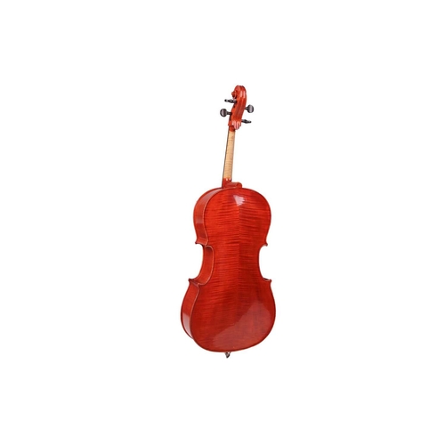 188 - A Messina Violincello, with bow and fitted case, the instrument 112 cm high.