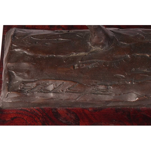 193 - Charlie Langton (British b. 1983), 'Prancing Mare', a large patinated bronze study of a horse, mount... 