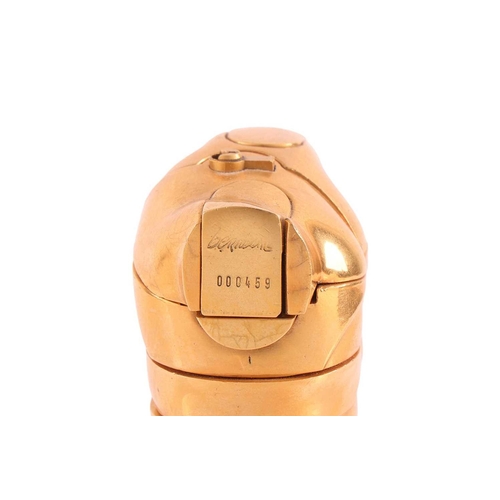 196 - Miguel Ortiz Berrocal (1933–2006) Spanish, 'Mini David', a gilt metal sculpture, limited edition num... 