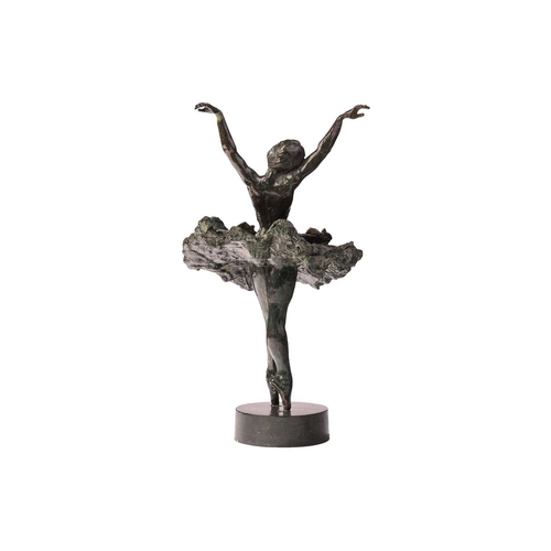 199 - Tom Merrifield (1932-2021), a patinated bronze figure of Dame Alicia Markova as Odile, limited editi... 