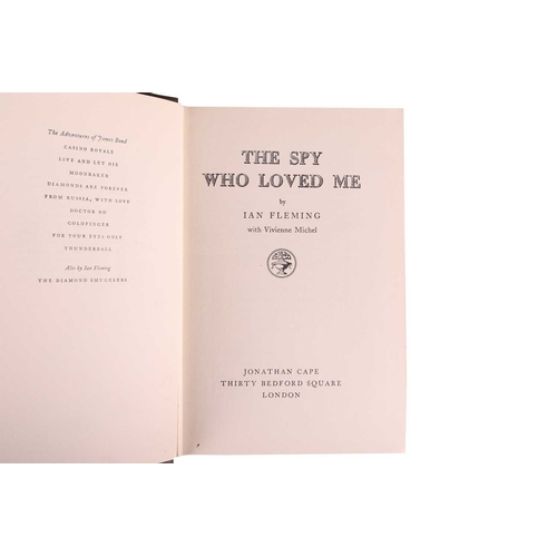 212 - James Bond: Fleming (Ian Lancaster 1908-1964), 'The Spy Who Loved Me', first edition hardback with c... 