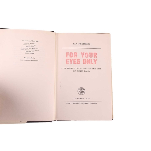 212 - James Bond: Fleming (Ian Lancaster 1908-1964), 'The Spy Who Loved Me', first edition hardback with c... 