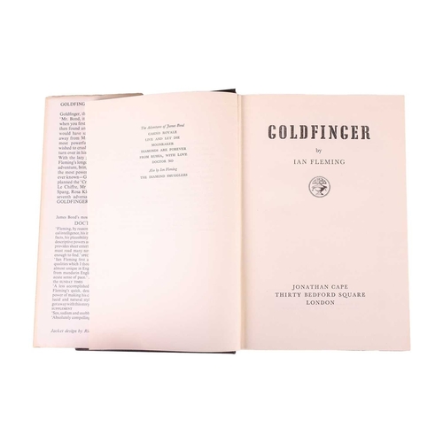 213 - James Bond: Fleming (Ian Lancaster 1908-1964), 'Goldfinger', first edition hardback with clipped dus... 