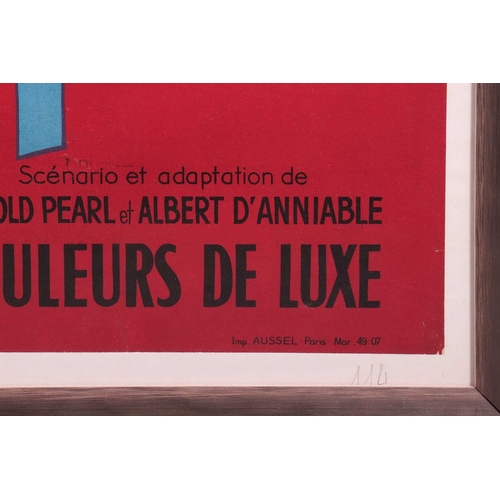 219 - 'Jazz a Newport', a large original French poster, designed by M. Romauld, from the film of the 1958 ... 