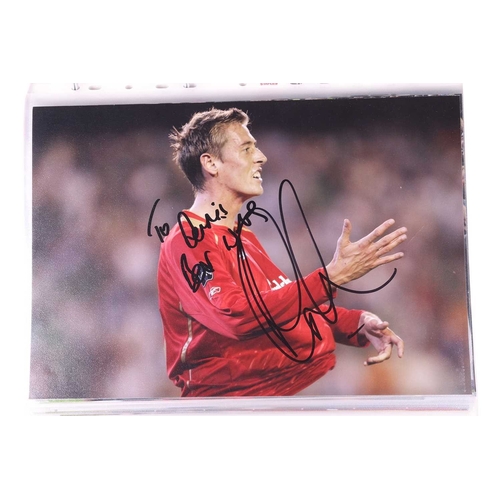 220 - Liverpool FC: a collection of approximately 240 signed large autographed colour photographs, dating ... 