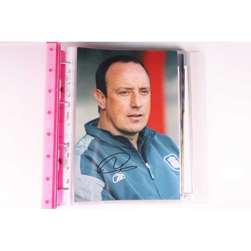 220 - Liverpool FC: a collection of approximately 240 signed large autographed colour photographs, dating ... 