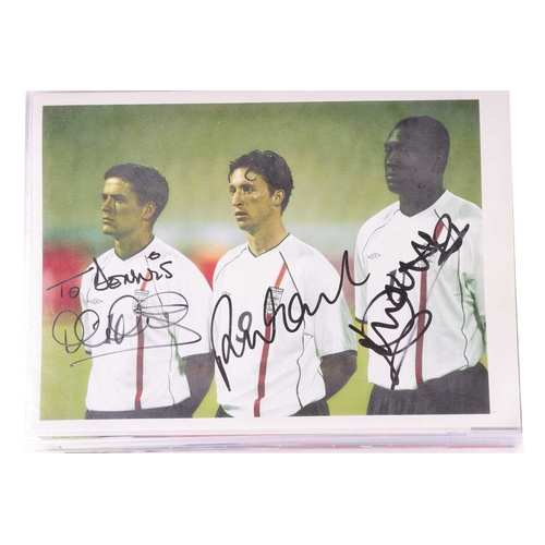 220 - Liverpool FC: a collection of approximately 240 signed large autographed colour photographs, dating ... 
