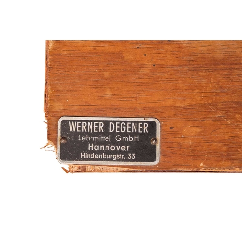 222 - A large Werner Degener Trailer Chassis, probably 1950s (Germany), used as a driving school instructi... 