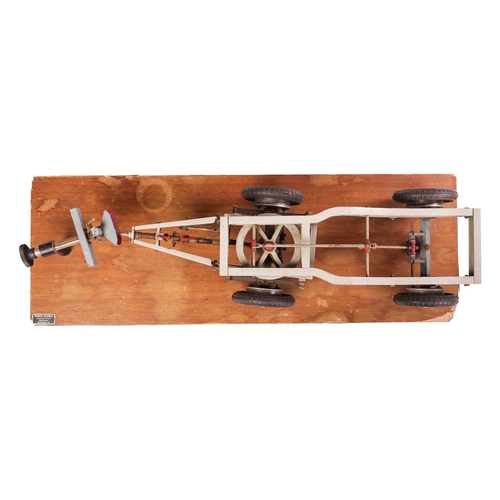 222 - A large Werner Degener Trailer Chassis, probably 1950s (Germany), used as a driving school instructi... 