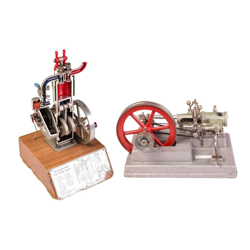 223 - A 4-Stroke Internal Combustion Engine demonstration model, Made in Germany by Hohm (1960s/70s), the ... 