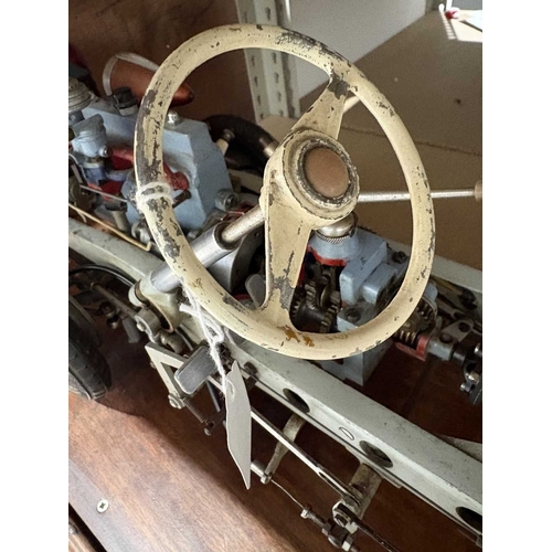 225 - A Hohm driving school large-scale instructional model car, German, post-War, (1960s), the cutaway mo... 