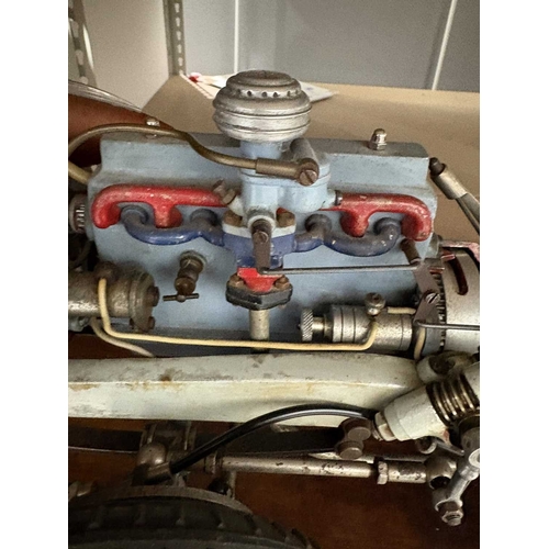 225 - A Hohm driving school large-scale instructional model car, German, post-War, (1960s), the cutaway mo... 