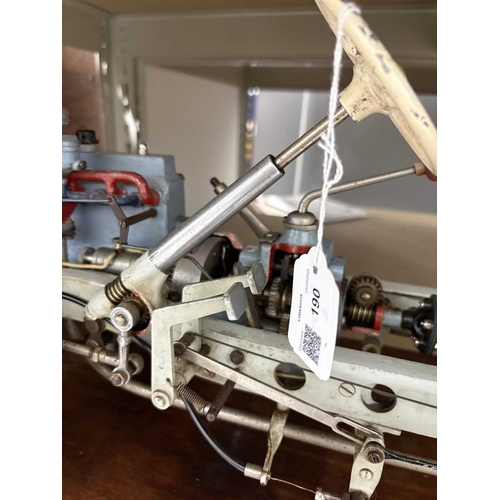 225 - A Hohm driving school large-scale instructional model car, German, post-War, (1960s), the cutaway mo... 