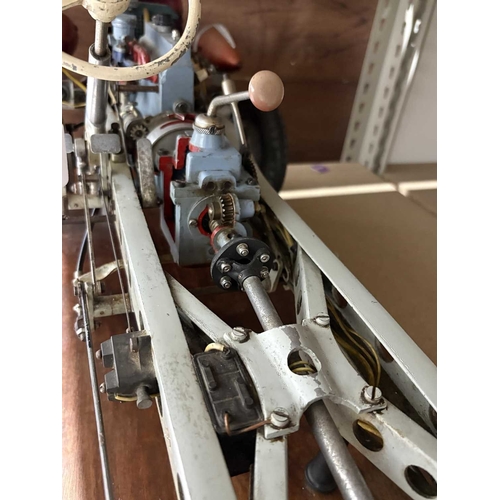 225 - A Hohm driving school large-scale instructional model car, German, post-War, (1960s), the cutaway mo... 