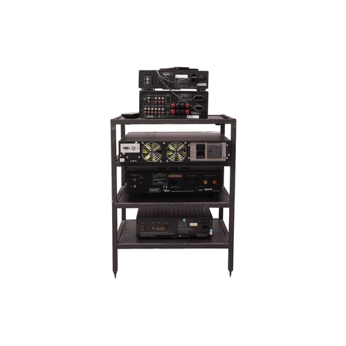 227 - A collection of assorted unboxed Hi-Fi & Video items, comprising: a Magnum Dynalab Analog FM Tuner, ... 