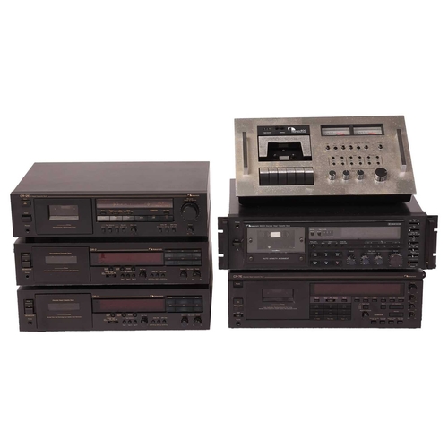 234 - A collection of Nakimichi Hi-Fi equipment, comprising: a CR-7E Discrete Head Cassette Deck (boxed), ... 